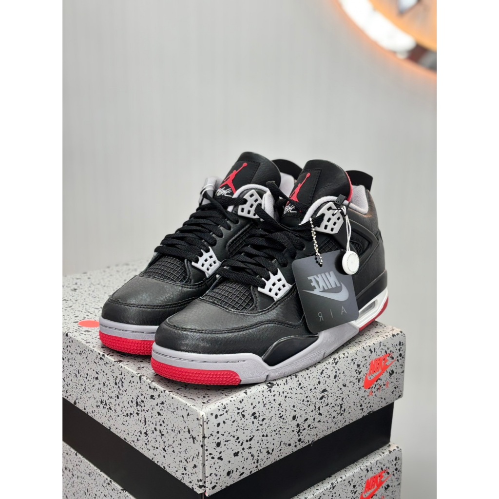 NIKE JORDAN 4 RETRO BRED