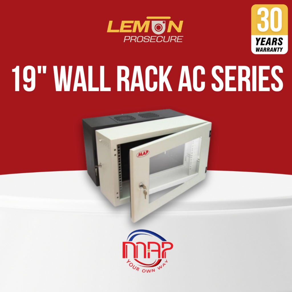 19" Modern Wall Rack AC Series