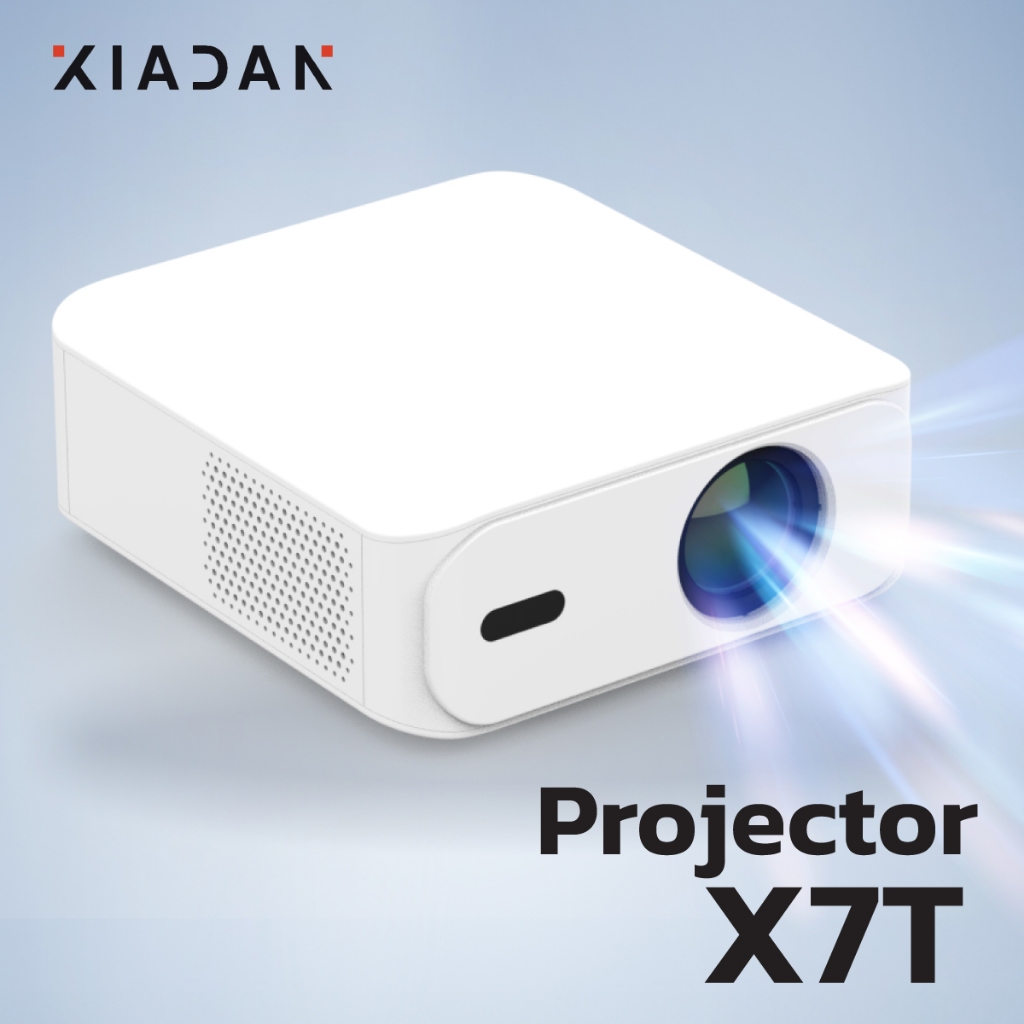 XIADAN โปรเจคเตอร์ X7T Smart Projector อัจฉริยะพร้อมระบบสัมผัส ปากกาอัจฉริยะ ใช้เขียนได้แบบเรียลไทม์