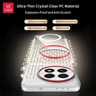 XUNDD เคส For OPPO Find X9S Case Find X8 Pro Find X8 Ultra Find X9 Pro เคสโทรศัพท์แบบแม่เหล็ก กรณีคริสตัลใสปลอกบางเฉียบ