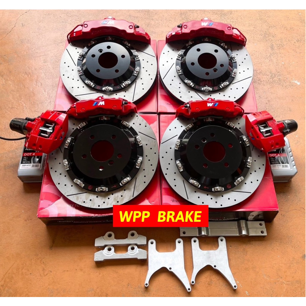 ปั้มเบรก คาเยน เบรมโบ้ Brembo 17z 18z พร้อมติดตั้ง รับประกันแสนโล