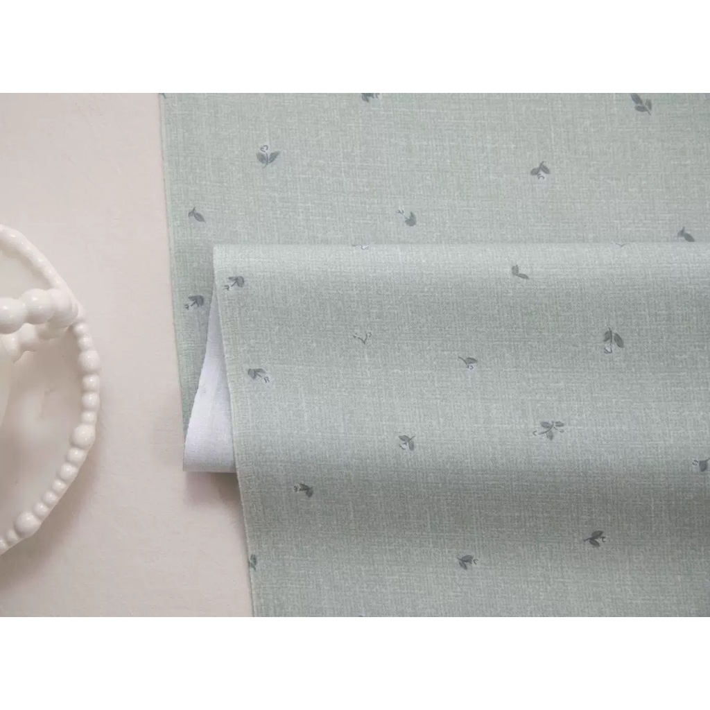 ผ้าคอตตอน 100% คอตตอนทอทวิล ผ้าเมตร ตัดขายเป็นเมตร ผ้าหน้ากว้าง 1.6 เมตร พิมพ์ลายทิวลิป