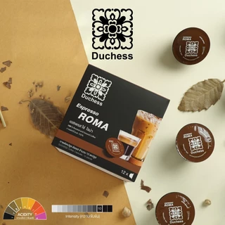 Duchess Coffee Capsule 12 แคปซูล ใช้กับเครื่องระบบ Nescafe Dolce Gusto เท่านั้น
