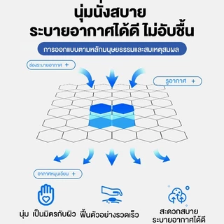 BeErgo✨เก้าอี้ทำงาน เก้าอี้คอม เก้าอี้ประชุม หนังพียูเกรดพรีเมี่ยมโครงเหล็กหนา+เบาะระบายอากาศ เบาะนั่งและพนัก รับ300kg