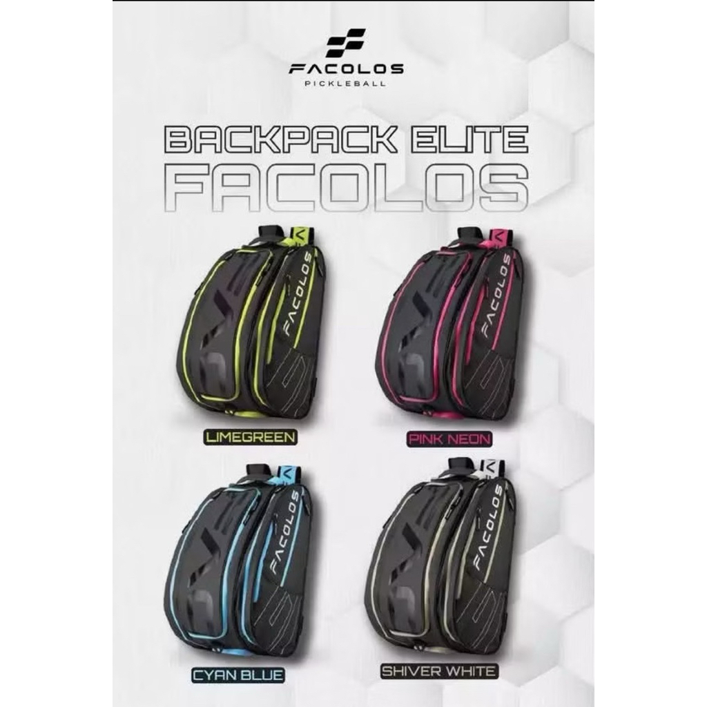 กระเป๋า พิคเคิลบอลFacolos Elite Backpace พร้อมส่งจากไทย🇹🇭