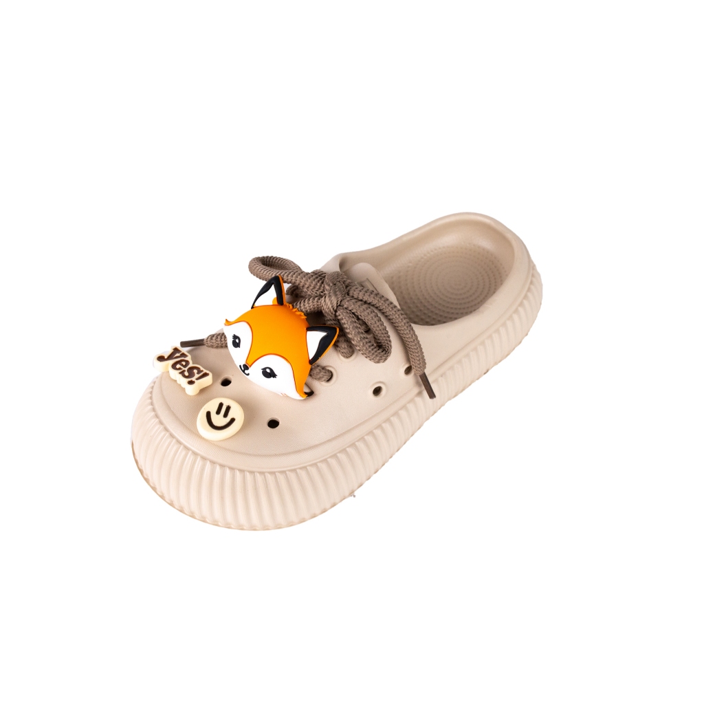 Roving Fox รองเท้าแตะแบบสวม รุ่น RF6444A  มี 2 สี เบจ ขาว  (สีใหม่)