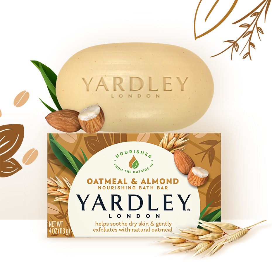 Yardley Bar Soap 113g (single bar) สบู่ก้อน ยาร์ดเลย์ (ก้อนเดี่ยว) กลิ่น Lavender/Creamy cocomut/Lemon Verbena/ Oatmeal ราคา ถูกที่สุด ดีลบีเคเค แกลเลอรีภาพที่ 9