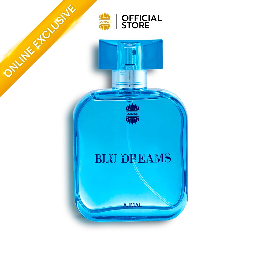 AJMAL น้ำหอมกลิ่นบลูดรีมส์ Blu Dreams Perfume 100 ml EDP กลิ่นสะอาด คุ้มมาก ราคาถูก ติดทนนาน