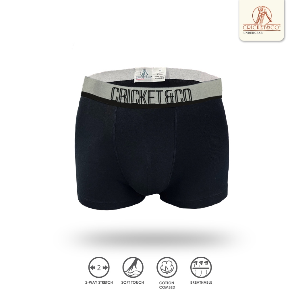 Cricket&Co กางเกงในผู้ชายรุ่น Boxer Cotton Supreme กางเกงบ๊อกเซอร์ มี 3 สี