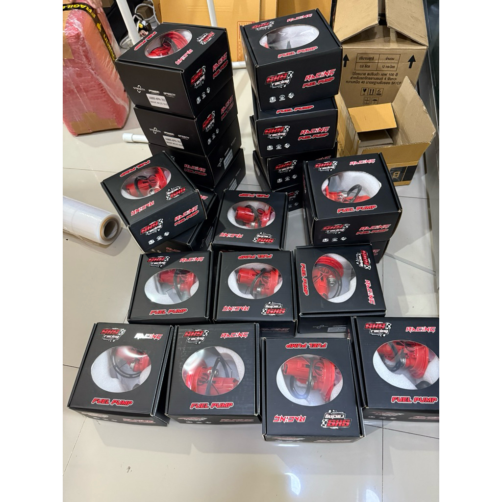 ปั้มติ๊กSKS 125iบังลม 3.5บาร์SKS รองรับหัวฉีดได้ถึง900cc.โดยที่แรงดันแปั้มไม่ร่วง