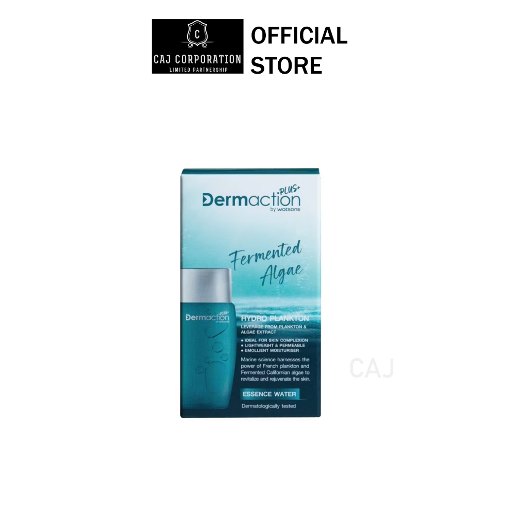 Dermaction Plus by Watsons เดอมาแอคชัน พลัส บาย วัตสัน เฟอร์เมนท์เท็ด แอลจี ไฮโดร แพลงก์ตอน เอสเซ้นส์วอเตอร์ 30ml