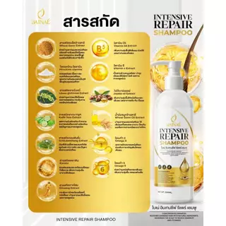 Bainae แชมพูไบเน่ (ร้านเจ้าของแบรนด์) ลดรังแค ลดคัน ลดผมมัน ลดผมร่วง บำรุงผมให้สวยและมีสุขภาพดี