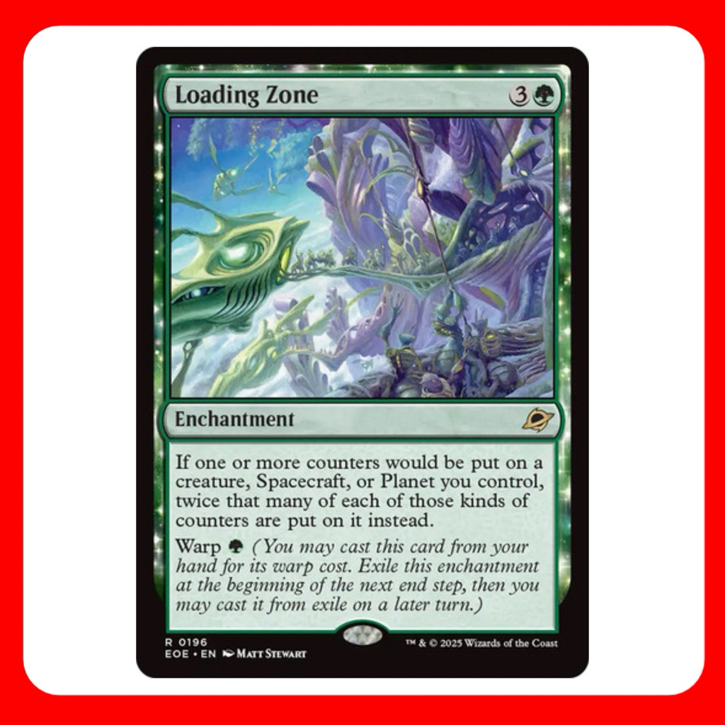 [MTG] Loading Zone [EOE] [GREEN] [RARE] [NORMAL] [ENG] (การ์ดเมจิค / Magic the Gathering) [EDH]