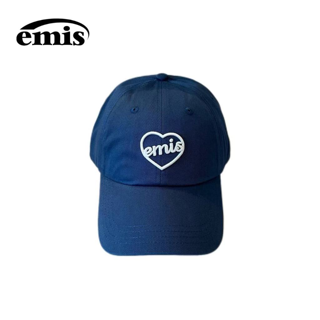 (Emis)EMIS heart-shaped embroidered baseball cap