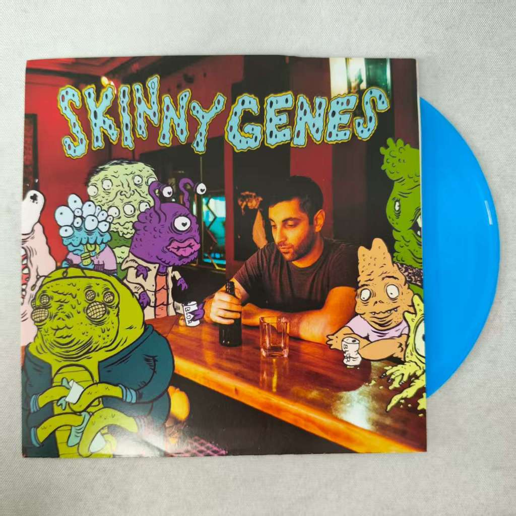 SKINNY GENES / UGH  ขนาด 7 นิ้ว LP WW4