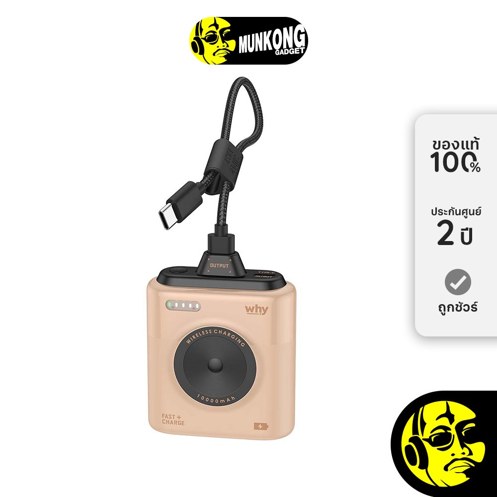 Why Pico Powerbank 10000 mAh PD 22.5W PB-113E พาวเวอร์แบงค์