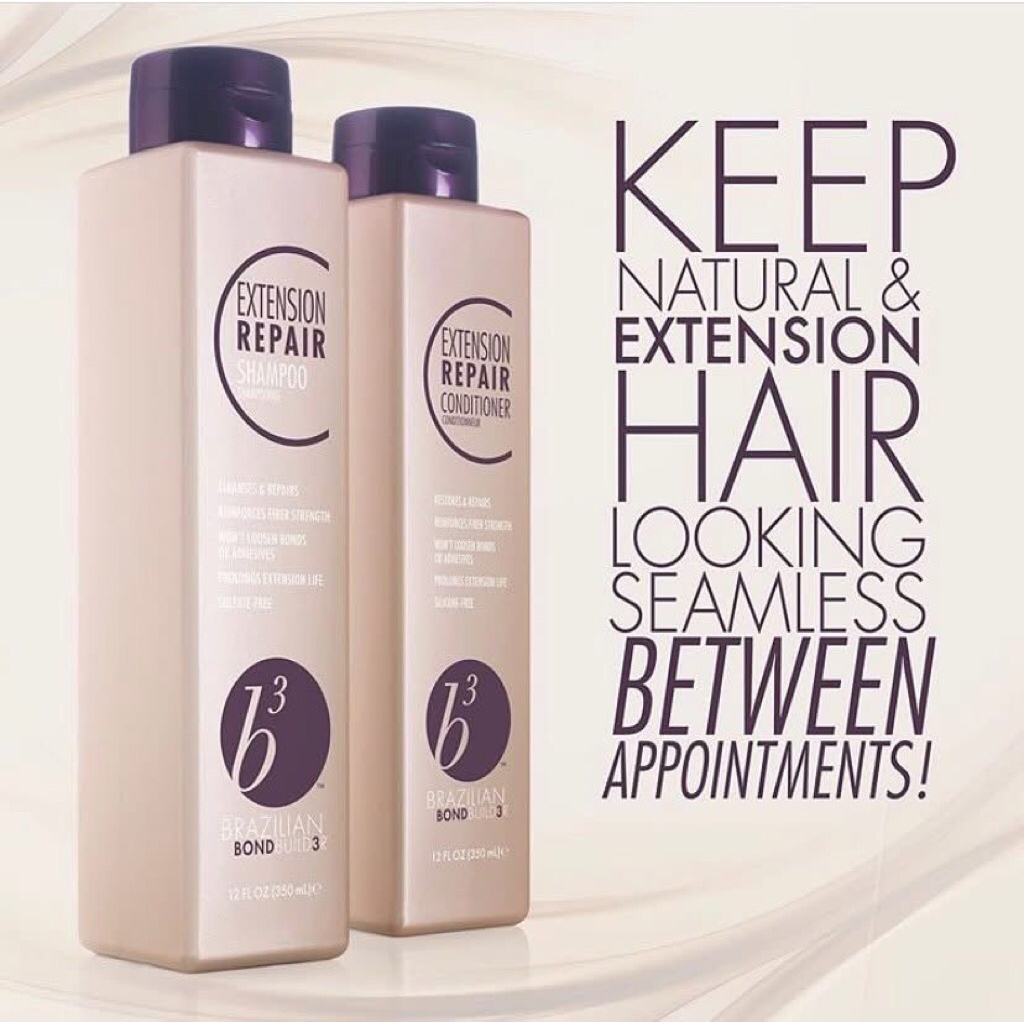 B3 Brazilian Bondbuilder 𝐄𝐱𝐭𝐞𝐧𝐬𝐢𝐨𝐧 Repair 𝐒𝐡𝐚𝐦𝐩𝐨𝐨/Conditioner ผมทำสี/ผมต่อ/แฮร์พีช