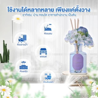 น้ำหอมปรับอากาศ ก้านไม้หอม น้ำหอมอโรม่า 200ml กลิ่นโรงแรมหรู กลิ่นหอมยาวนาน น้ำหอมบ้าน ไม้หอมปรับอากาศสำหรับห้อง