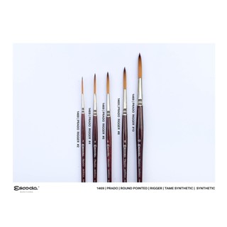 Escoda PRADO Rigger [1469] / พู่กันหัวแปรง Rigger รุ่น PRADO…