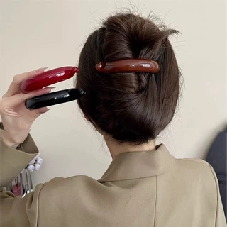 พร้อมส่ง!🇹🇭 ราคา/ชิ้น Banana Curve Hair Clip กิ๊บหนีบผมโค้งทรงกล้วย สไตล์มินิมอล หนีบแน่นไม่หลุด เนื้องานเกาหลี คุณภาพดี