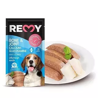 REMY Dog เรมี่ สุนัข อาหารเปียก แบบโหล12ซอง ขนาด110g