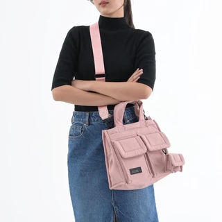 กระเป๋าสะพาย ถือ ใส่แท็ปเลต ไอแพด ใบเล็กใส่หูฟัง airpod กันละอองน้ำ BONNIE BAG KIDNAP ME.