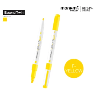 Monami ปากกาเน้นข้อความ เอสเซ็นติ รุ่น 2 หัว Essenti Twin