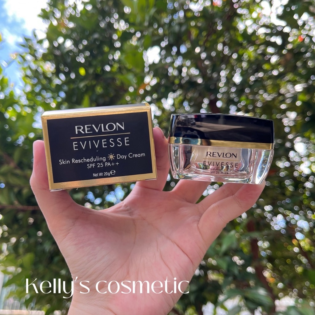 <<Kelly's Shop>> !!!ลดล้างสต็อค!!! Revlon เรฟลอน อิวิเวส สกิน รีชเคจยูลิ่ง เดย์ ครีม SPF25 PA++ 20g.