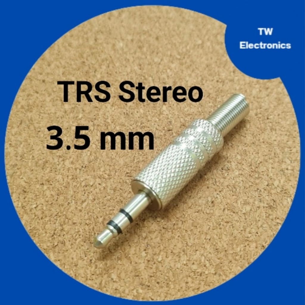 หัวแจ็ค3.5สเตอริโอตัวผู้เหล็กท้ายสปริงสีเงิน,ปลั๊ก3.5มมStereo,แจ็คหูฟังสเตอริโอ3.5มิล,หัวปลั๊กAUX,3.5mm TRS Stereo plug