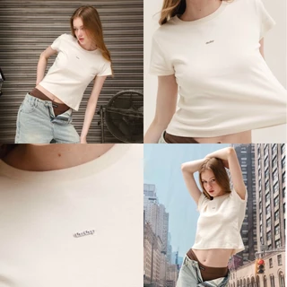 CHUUCHOP - (S-3XL) Chuuchop Classic tee เสื้อยืดแขนสั้นเบสิค(C8418)