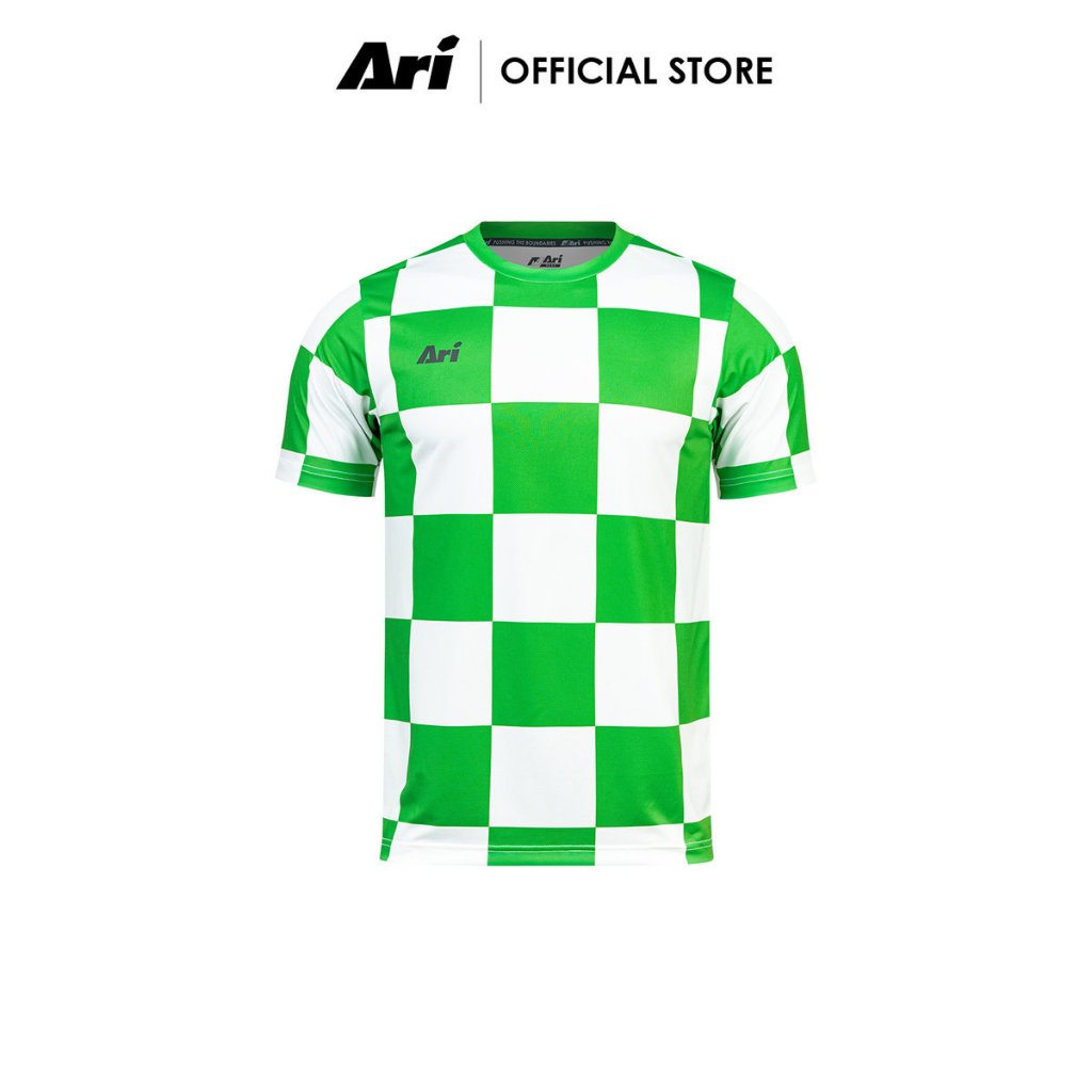 ARI ADEPT CHECKER TEAM JERSEY - GREEN/WHITE (AAP2755-08) เสื้อฟุตบอล อาริ ADEPT 
