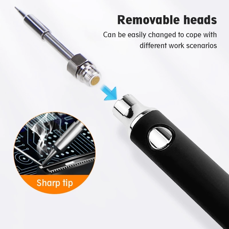 TASKTOOL หัวแร้ง USB 5V ปรับอุณหภูมิได้ thumbnail 6