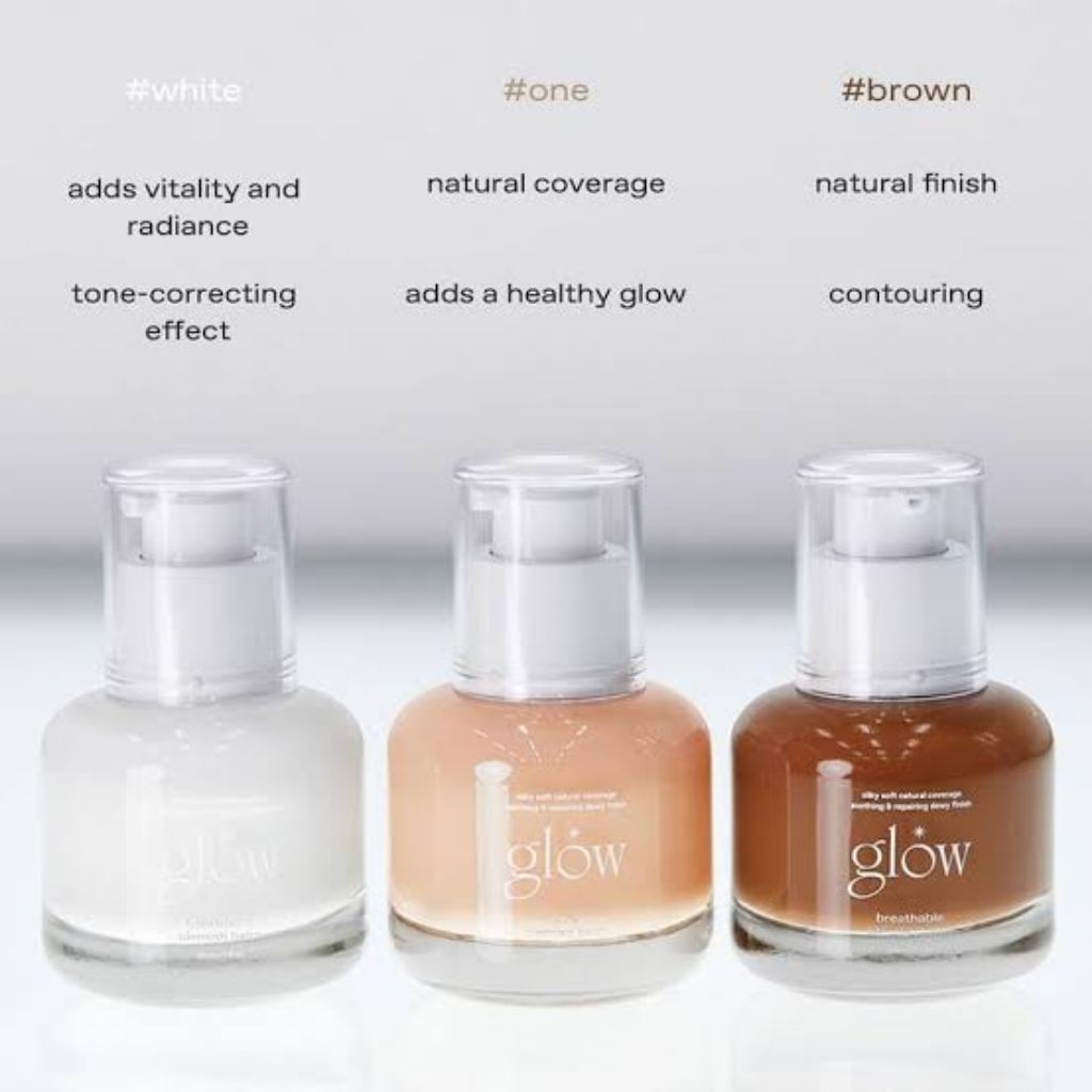 แท้ บีบีครีมผิวโกลว์ แบ่งขายGlow Breathable Blemish Balmบีบีครีมเกาหลี