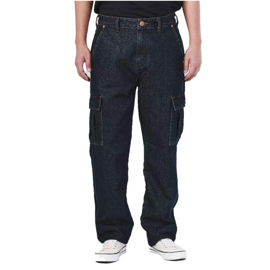 กางเกงยีนส์ Wrangler รุ่น WR S624MCARN53 เอวกลางสีเข้ม