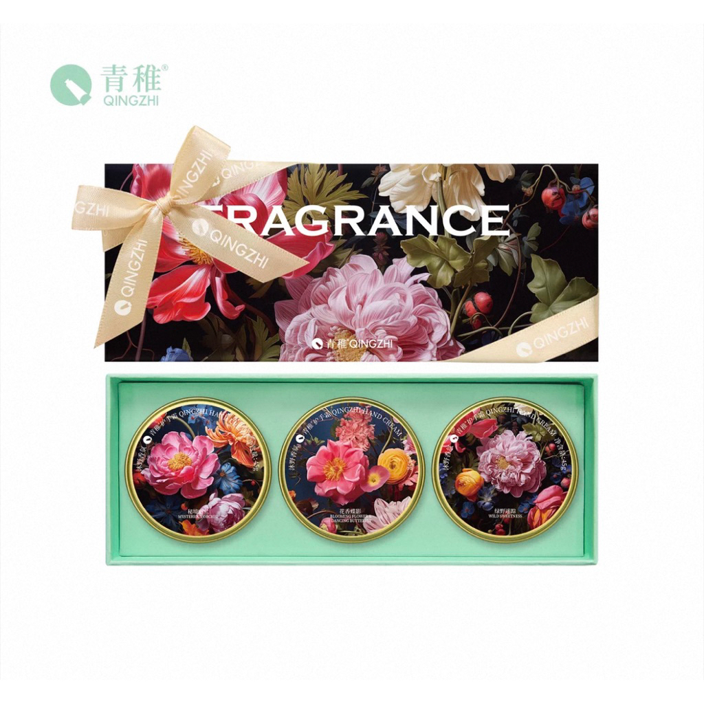 แท้💯 Qingzhi ครีมทามือเจ้าดังในเซี่ยงไฮ้ 45g. collection fragrances