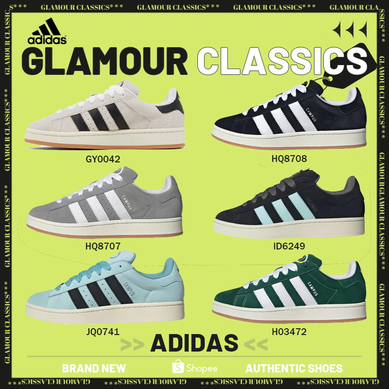 ✅ของแท้100%📦รอพรีออเดอร์📦Adidas originals  CAMPUS 00s รองเท้าผ้าใบหุ้มข้อต่ำสำหรับผู้ชายและผู้หญิง G