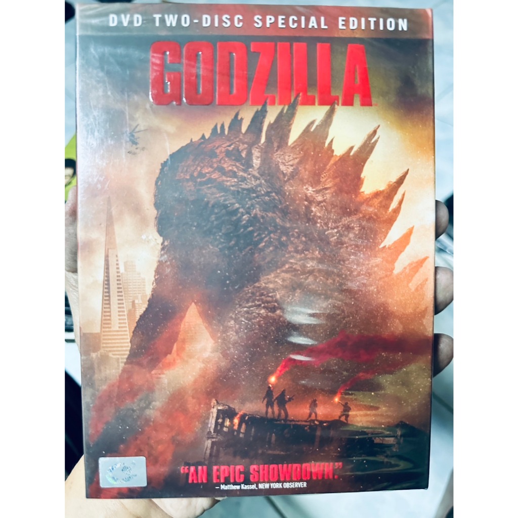 DVD 2 Disc ปกสวม : Godzilla​ (2014) ก็อดซิลล่า 2014 ปกสวม " Aaron Taylor-Johnson, Ken Watanabe, Eliz