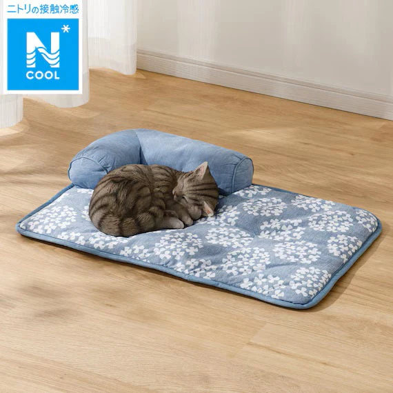 NITORI แผ่นรองนอนสัตว์เลี้ยง PET MAT N-COOL M-SQUARE S241 ความเย็นระดับ1