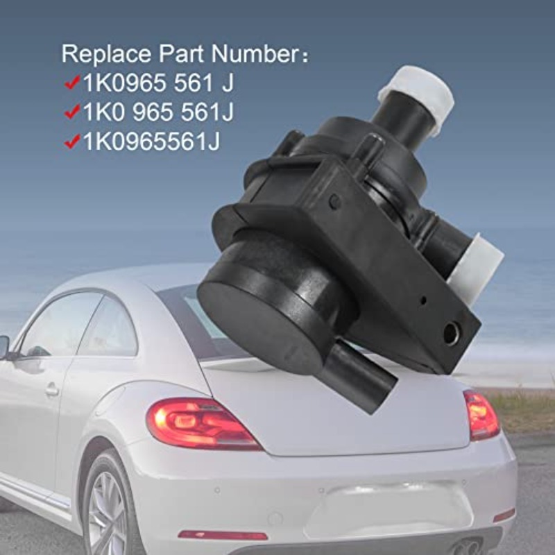รถเสริมปั๊มน้ำหล่อเย็น 1K0965561J สำหรับ Eos A3 Q3 1K0965561J Car Auxiliary Cooling Water Pump for G