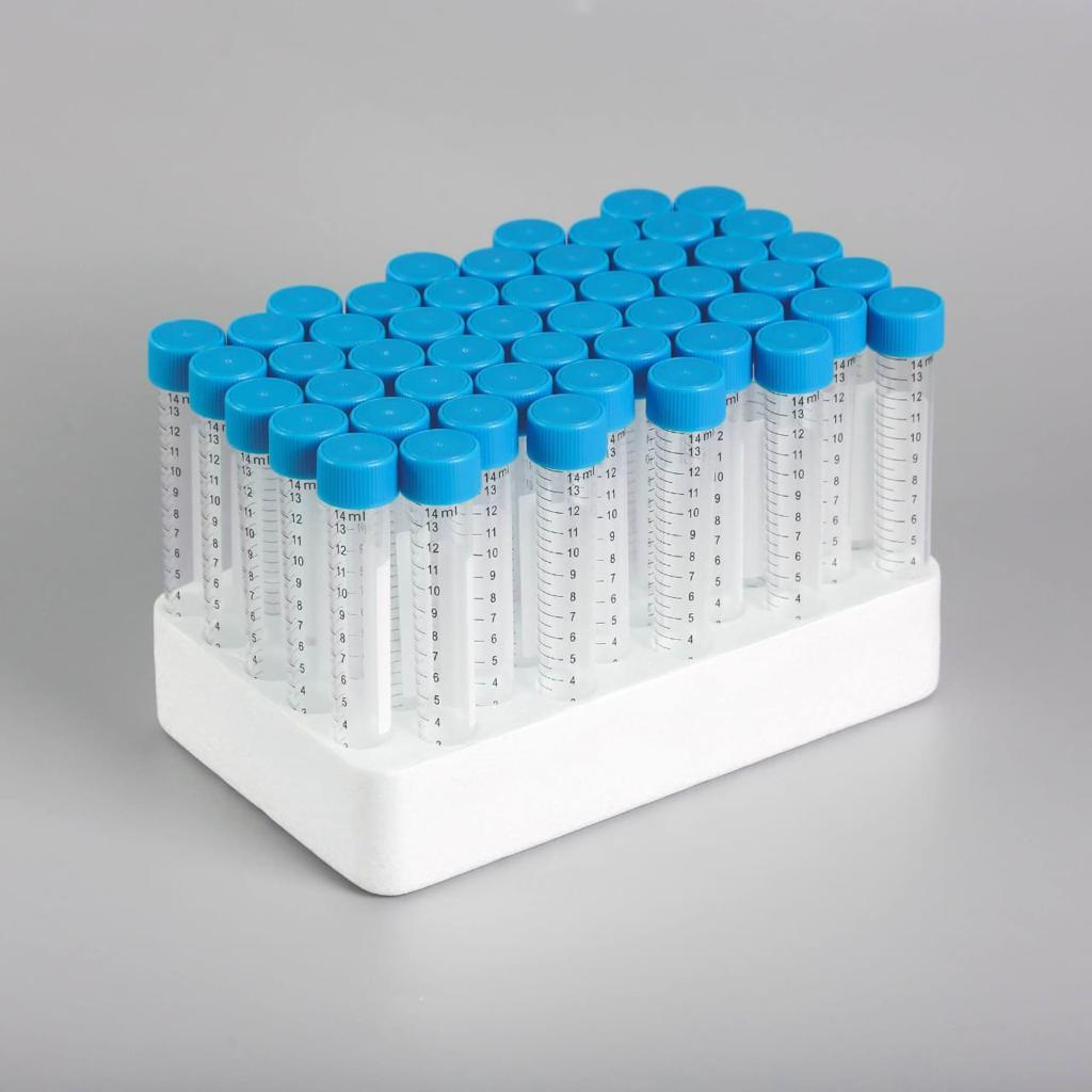 หลอดเซนติฟิวก์พลาสติก ขนาด 15ml & 50ml (Centrifuge Tube 15ml & 50ml). Sterile.