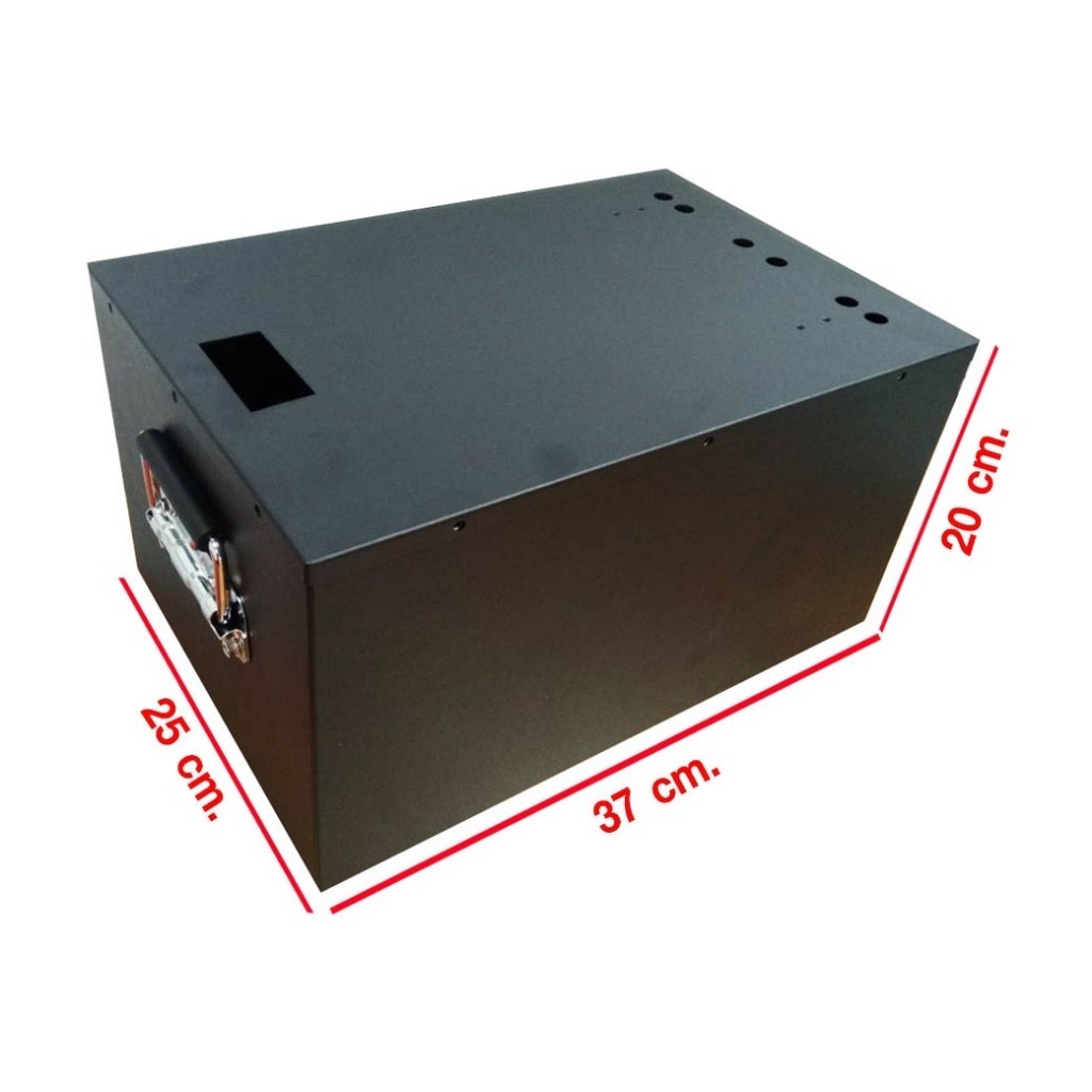 กล่องเหล็กใส่แบตเตอรี่ลิเธียมรถกอล์ฟ Lifepo4 EVE 105AH /CALB125AH และใส่อุปกรณ์ BMS ได้ พร้อมส่งในไทย - รูปที่ 7