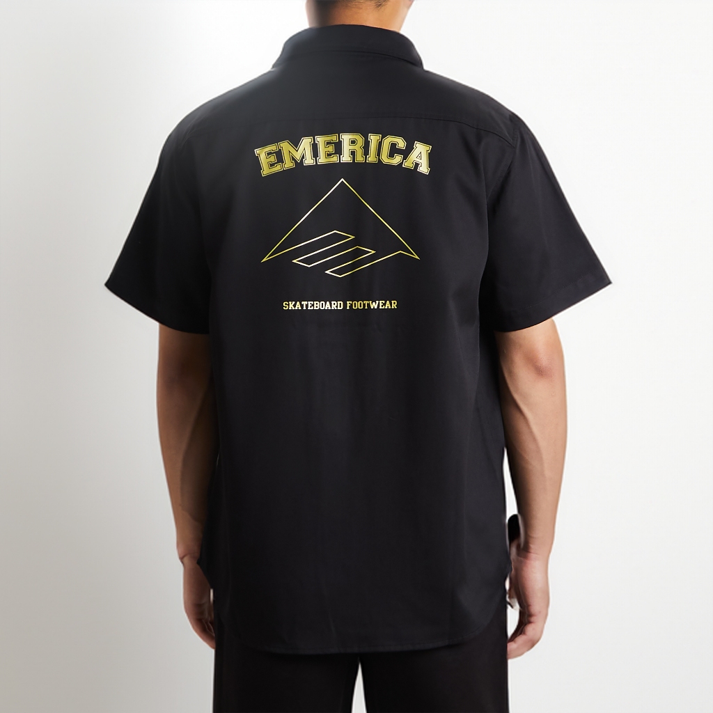 EMERICA เสื้อเชิ้ต COLLEGIATE S/S SHIRT