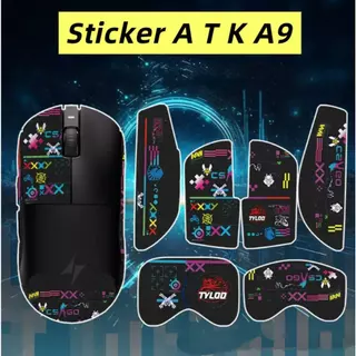 สติ๊กเกอร์เมาส์ Sticker mouse A T K A9Dragonfly A9 Series เมาส์สติกเกอร์กันลื่น A9SE/Plus/PRO/Ultra