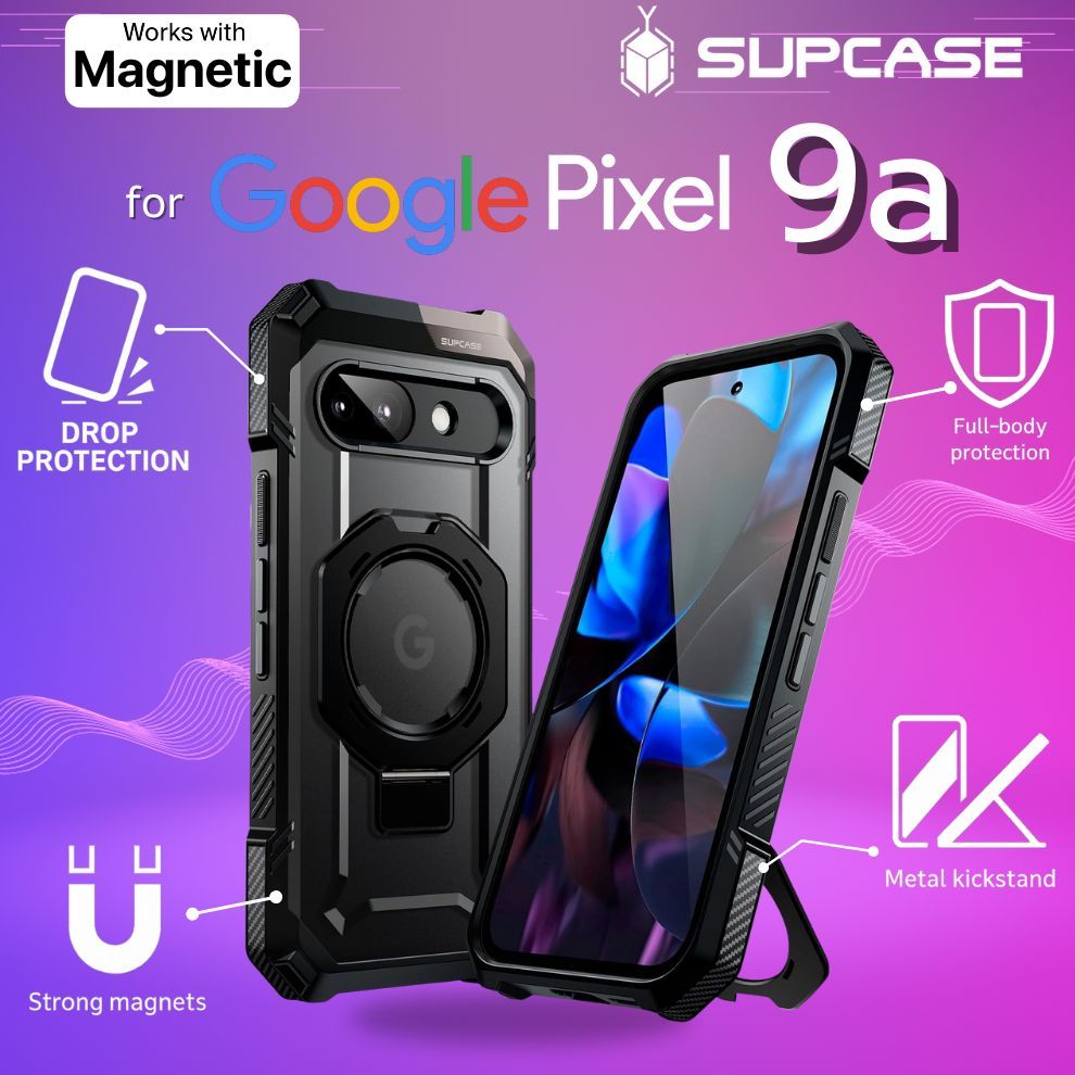 (ส่งทันที) 	เคส SUPCASE Unicorn Beetle Grip สำหรับ Google Pixel 9a