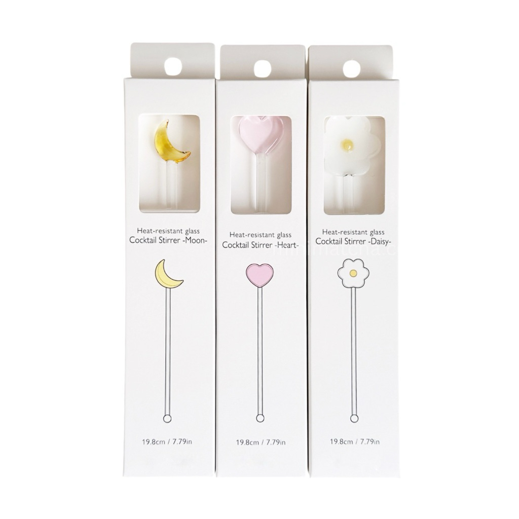 แท่งแก้วคนเครื่องดื่ม | พร้อมส่ง