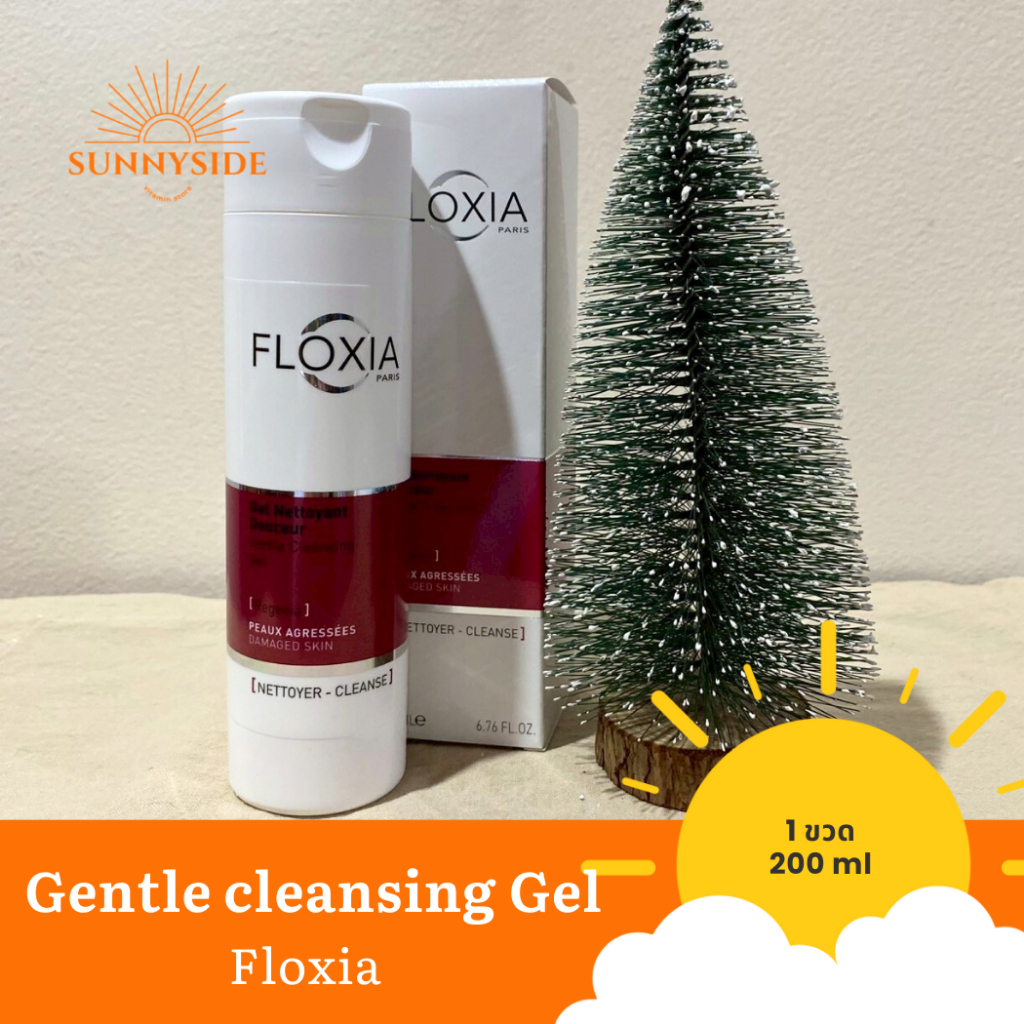 Floxia - Gentle Cleansing Gel (200 ml) เจลล้างหน้า สูตรอ่อนโยน