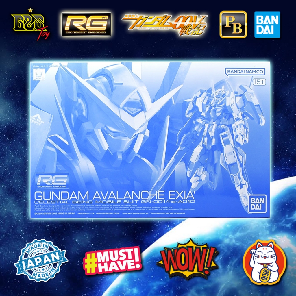 RG Avalanche Exia จาก Gundam 00V