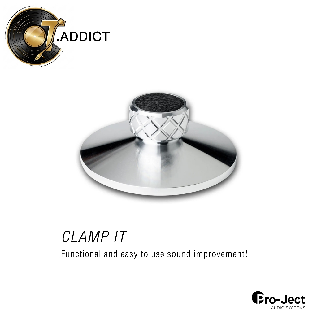 ที่ทับแผ่นแบบคลิป Pro-Ject Clamp it