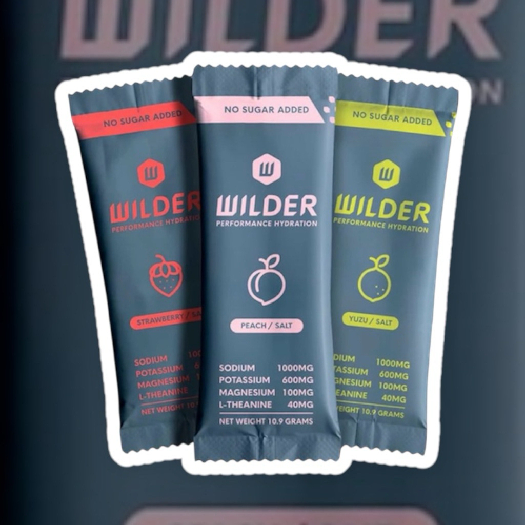 Wilder Yuzu/Peach/Strawberry Electrolytes - Fast Hydration, Zero Sugar เกลือแร่ไร้น้ำตาล