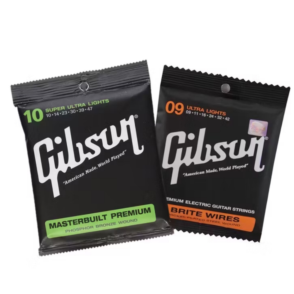 Gibson สายกีตาร์โปร่ง SUPER ULTRA LIGHTS